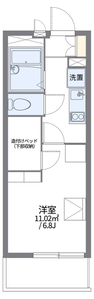 レオパレス東金 間取り