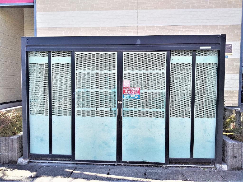 レオパレス城町 ゴミ置き場