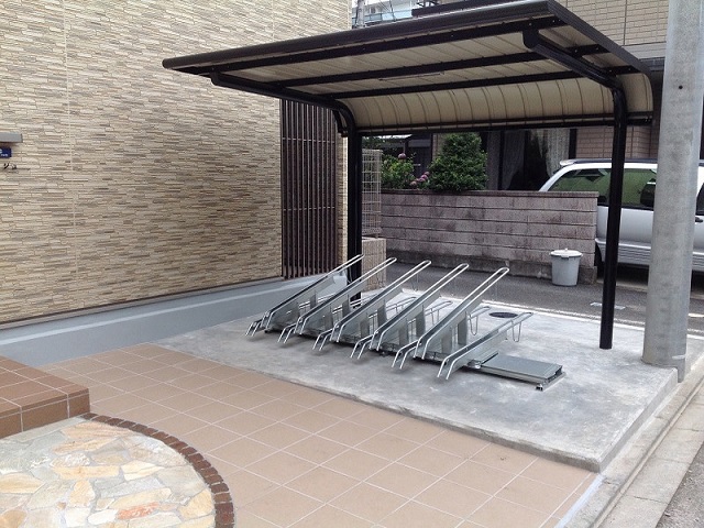 クレイノアンジュ 駐輪場