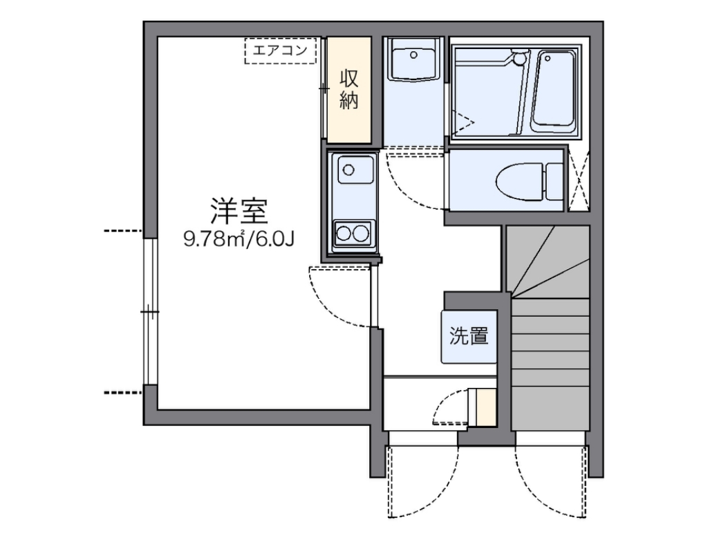 レオネクストグランデーム越谷 代表的な間取のため実際の間取とは異なる場合があります
