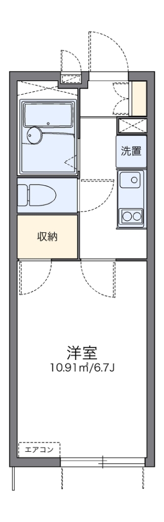 レオパレスプリマベーラ大成 間取り