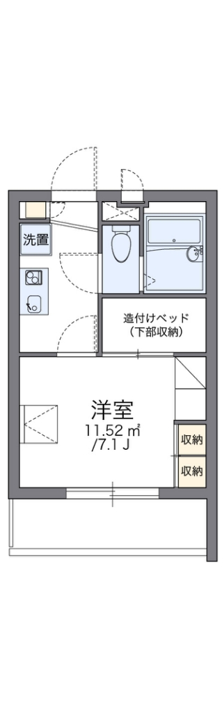 レオパレスエスポワール 間取り