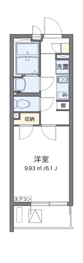 クレイノマーレ蕨Ⅱ 代表的な間取のため実際の間取とは異なる場合があります