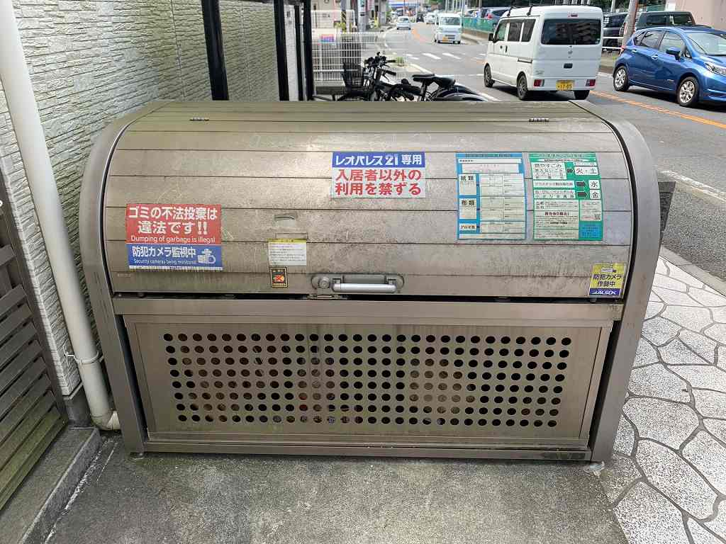 クレイノスペランツァⅠ号館 ゴミ置き場です。