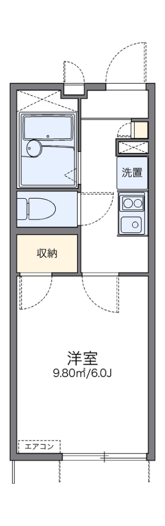 レオパレスＶ　Ｆｉｅｌｄ 間取り