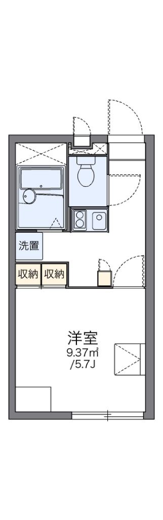 レオパレスジュネス 間取り