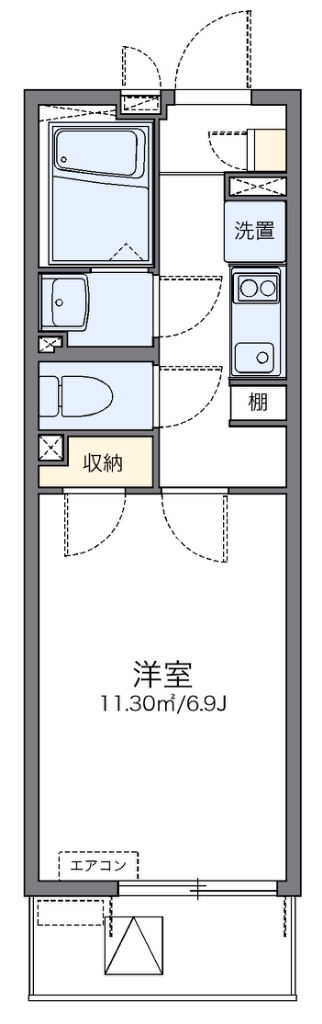 レオネクストラッポラ 代表的な間取のため実際の間取とは異なる場合があります