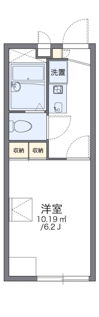 レオパレスふじみ 間取り