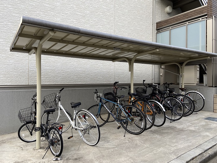クレイノサクシード所沢 駐輪場