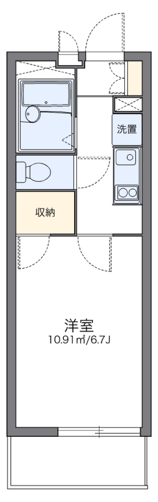 レオパレスゼルコヴァ 間取り