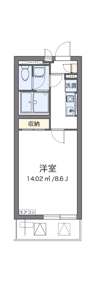 ヴィアロ東伏見レジデンス 代表的な間取のため実際の間取とは異なる場合があります