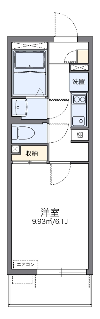 レオネクストサンサーラ 代表的な間取のため実際の間取とは異なる場合があります
