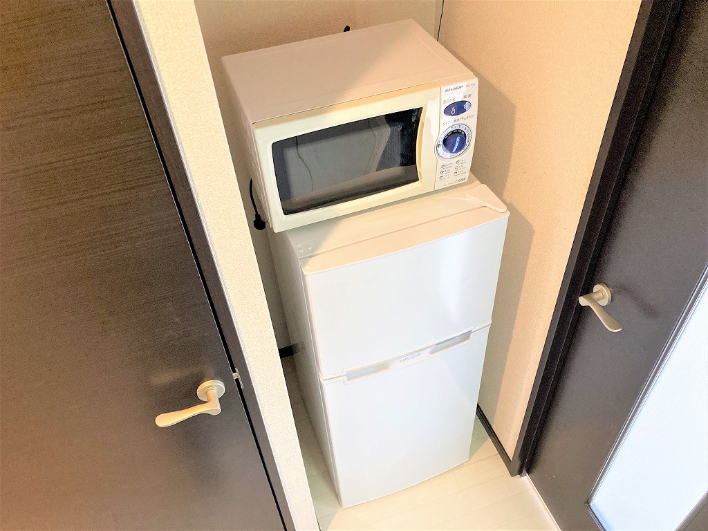 レオネクスト金明 電子レンジと冷蔵庫