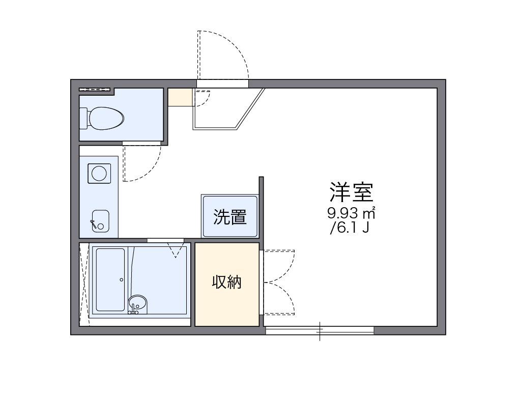 レオパレスＳｔａｇｅ 間取り