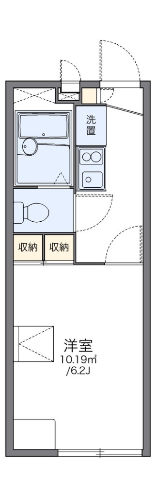 レオパレスエクセルアサヒ 間取り