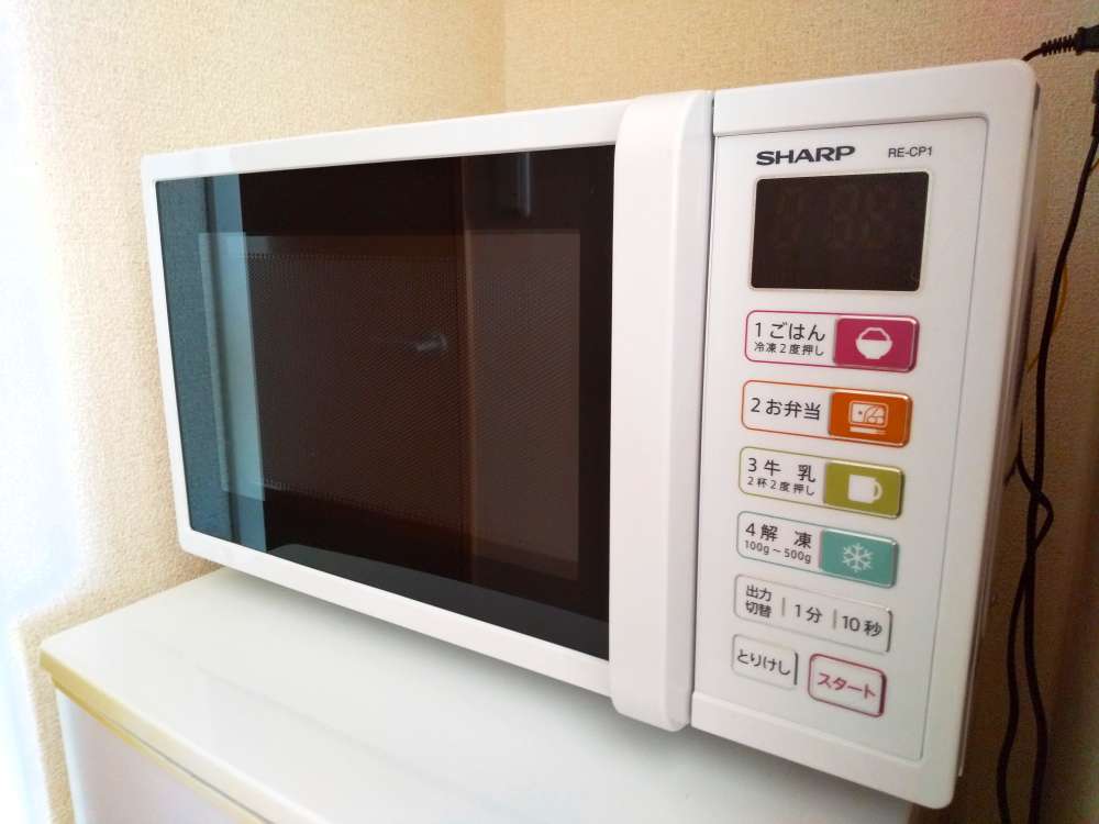 レオパレスグランドール 電子レンジ