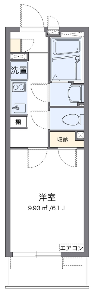 クレイノプレミール蕨 代表的な間取のため実際の間取とは異なる場合があります