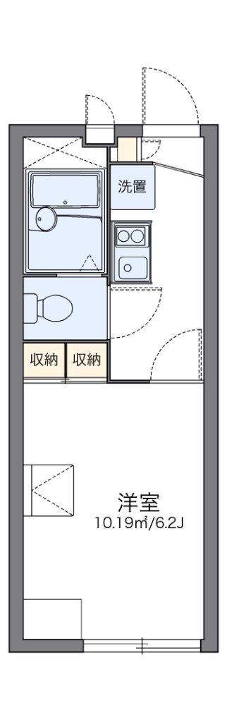 レオパレス久良岐ヶ丘 間取り