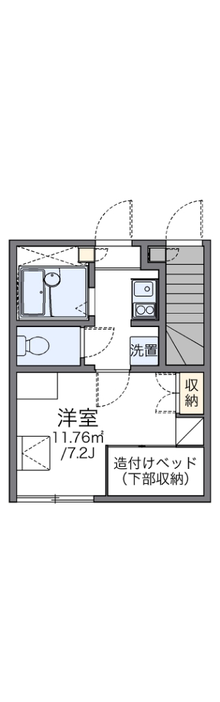 レオパレスコンフォート 間取り