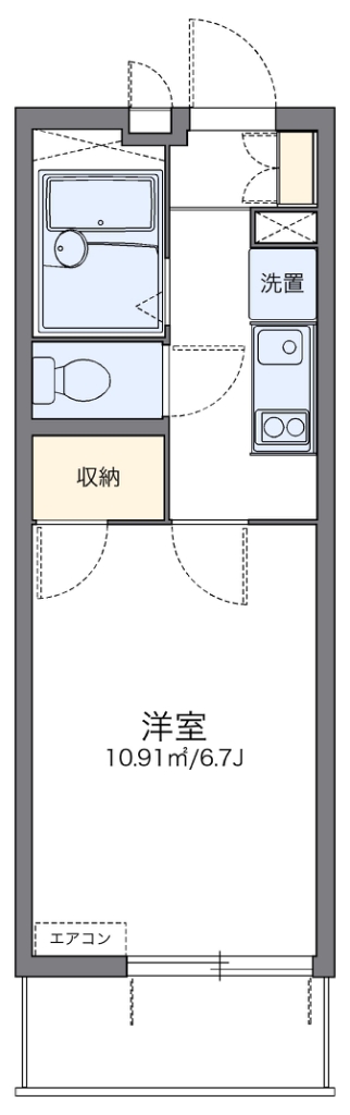 レオパレスアヴァンティ 間取り