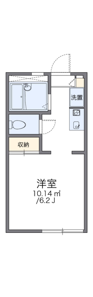 レオパレスデ・ルシア 間取り