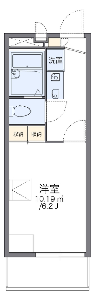 レオパレスプリムローズ 間取り