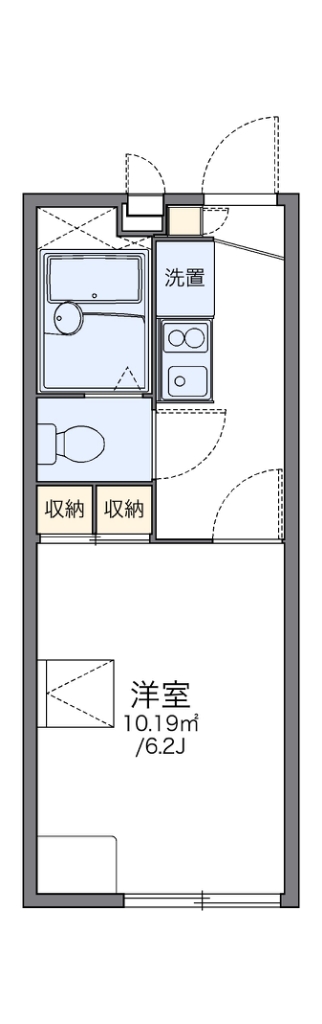 レオパレスメゾン秀 間取り