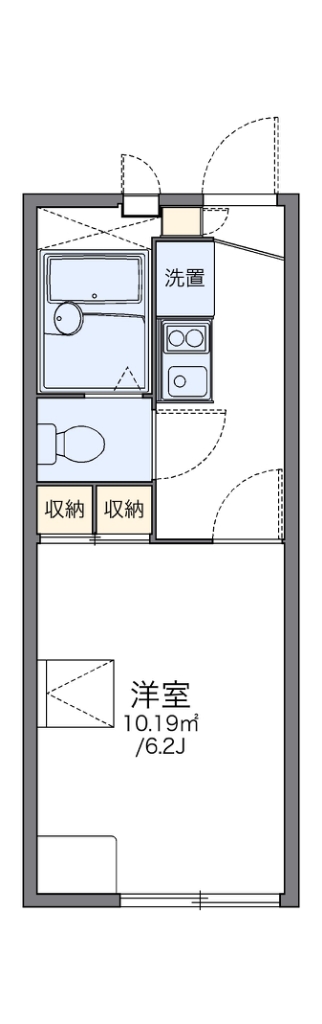 レオパレスアゼリア 間取り