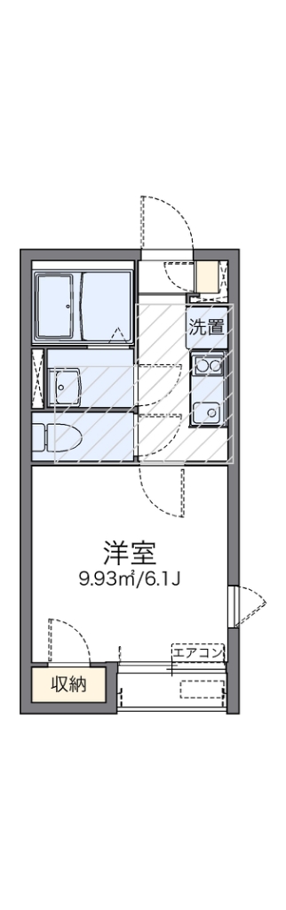 レオネクストシーエスハイムⅡ 代表的な間取のため実際の間取とは異なる場合があります
