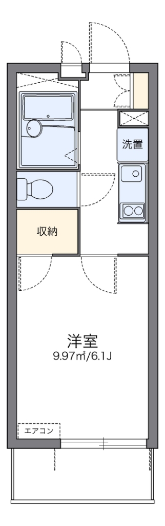 レオパレスカーサＧＯＹＡ 間取り