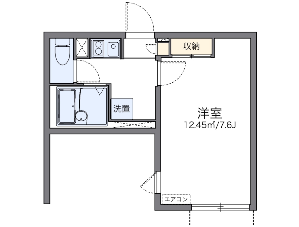 レオネクストヒルキャッスルⅡ 間取り