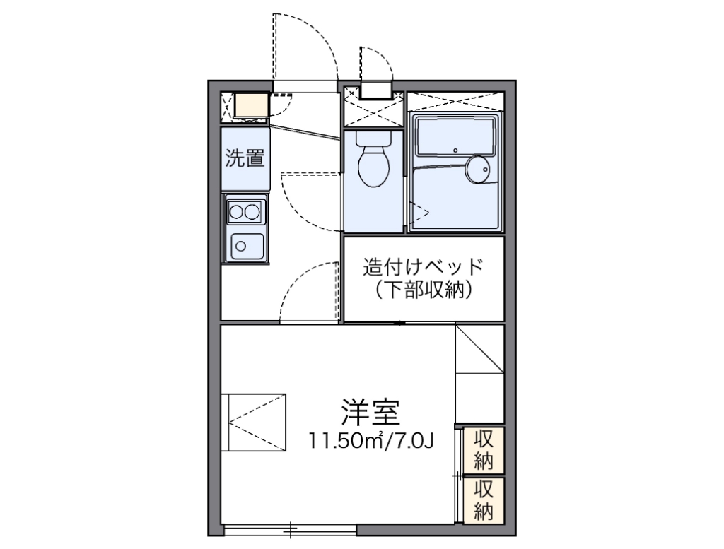 レオパレスステラ 間取り