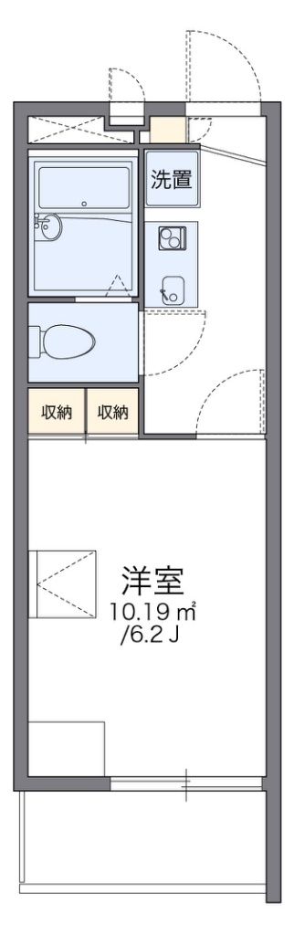 レオパレスアズール 間取り
