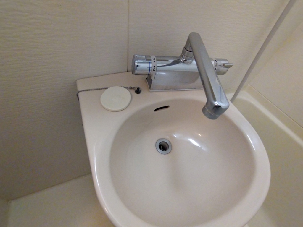 レオパレスパッシモ シングルレバー設置