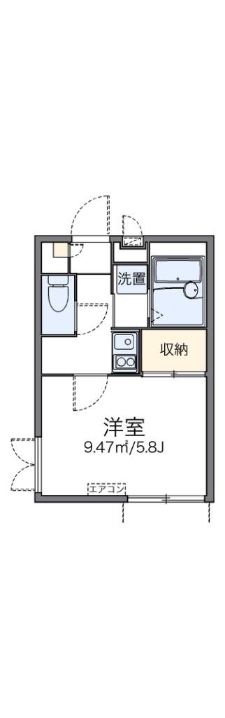 レオパレスエミール 間取り