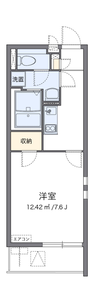 クレイノコモドラウム 代表的な間取のため実際の間取とは異なる場合があります