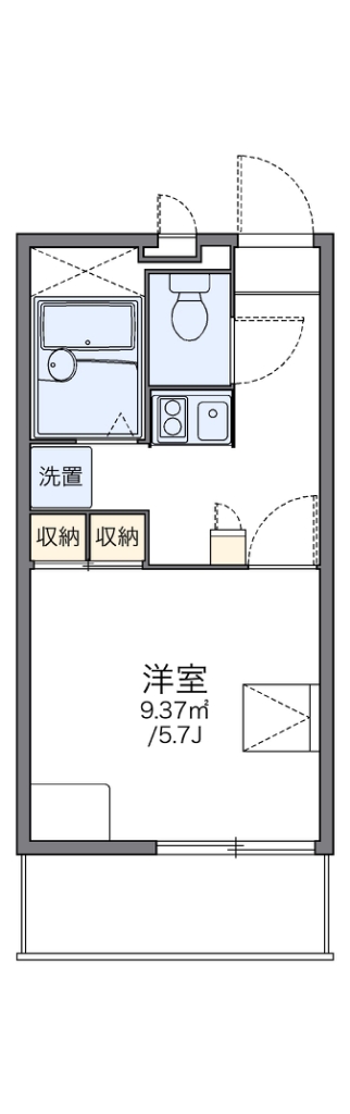 レオパレスグランシャリオ 間取り