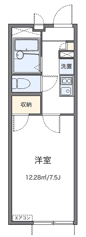 若葉ハイツ 間取り
