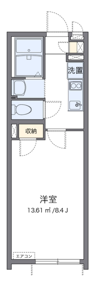 クレイノプラムテラス　粕谷 代表的な間取のため実際の間取とは異なる場合があります