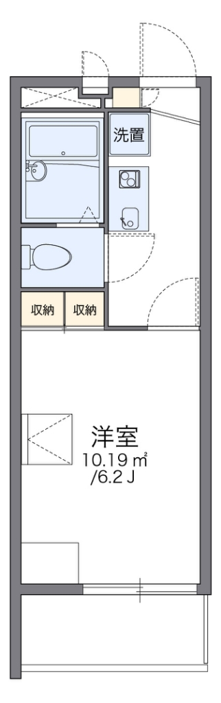 レオパレスデルタ 間取り