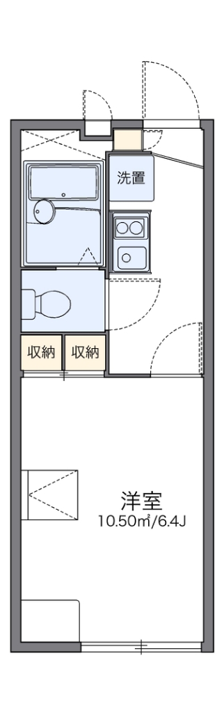 レオパレスレガーロ 間取り