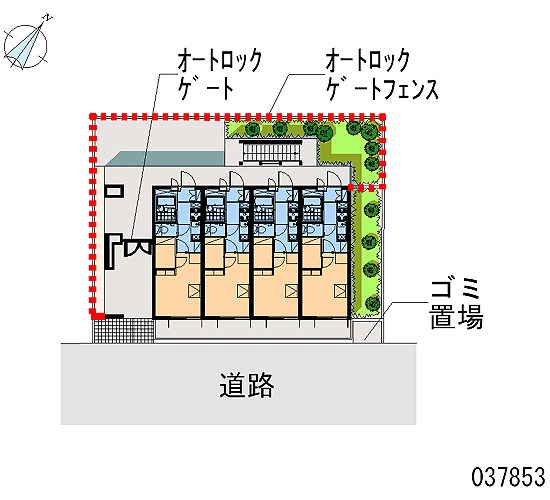 マルコフォー 配置図