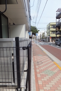 マルコフォー 物件前面道路