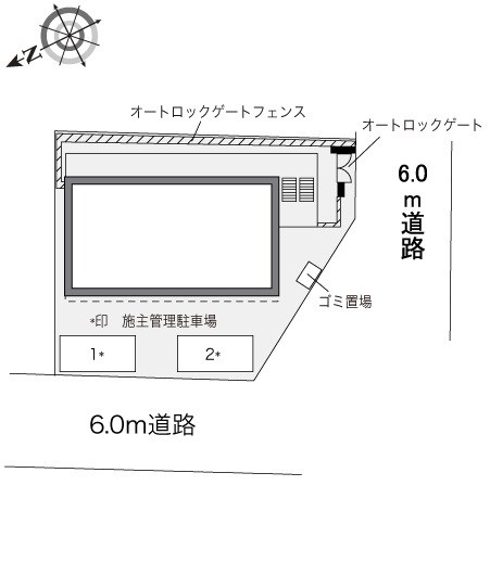 大森北 配置図